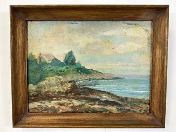 Mark Hafner (20th-C) 'The Marginal Way' Ogunquit, Maine