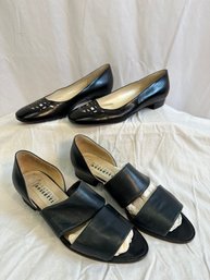 (2) Pairs Women's Fratelli Rossetti Shoes EU 39 And 38 1/2