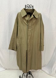 Men's Burberry Full Length Artichoke Trench Coat