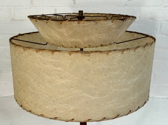 Mid C Fiberglass Two Tier Lamp Shade