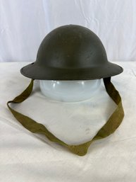 Original WW2 British Army MK2 Combat Helmet