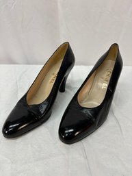 Women's Chanel Black Leather Pumps EU Size 39, US 8.5