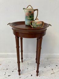 Bombay Co. Round Cherry Tray Table