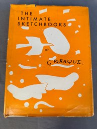 1955 The Intimate Sketches Of George Braque Hardcover Book