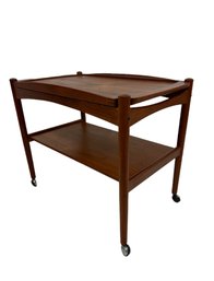 Poul Hundevad Teak Bar Cart