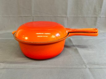 Le Creuset 2 In 1 Enamelware Sauce Pan And Skillet #22