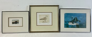 Lot Of 3 Signed Prints