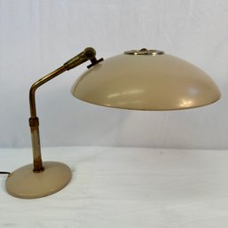 Atomic Era Gerald Thurston Style Flying Saucer Desk Lamp