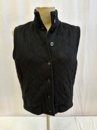 Women's Loro Piana Cashmere Quilted Vest Size Large