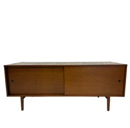 Paul McCobb Attr. Mid Century Walnut Planner Group Credenza