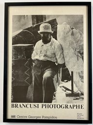 1979 Centre Georges Pompidou, Brancusi Photographe Poster MNAM