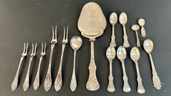 Group Of Norwegian 830 Silver Items