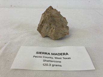 Sierra Madera Shattercone Specimen 120.3 Grams