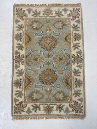 2' X 3'2' Wool Oushak Rug