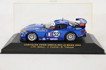 IXO Models Chrysler Viper Oreca #52 Diecast Race Car Scale 1:43