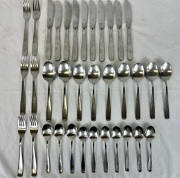 35 Pc. WMF Cromargen 'Line' Pattern Stainless Steel Flatware