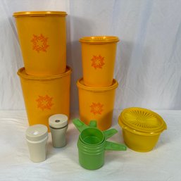 Collection Of Vintage Tupperware Containers