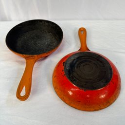 2 Small Vintage Le Creuset Saute Pans