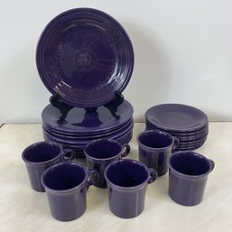 Lot Of Purple Fiesta Ware