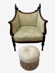 Antique French Louis XVI Style Armchair