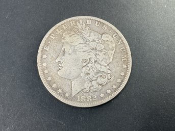 1882 O Morgan Silver Dollar Coin