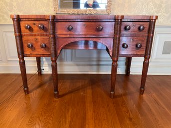 Antique Mahogany Sheraton Sideboard