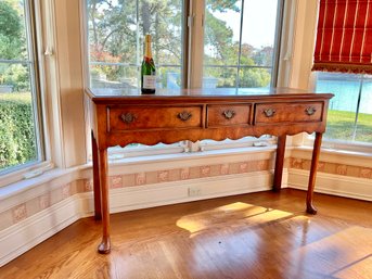 Antique Walnut Queen Anne English Server