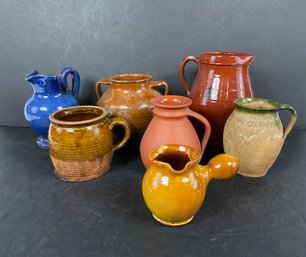 7 Pcs. Vintage / Antique Pottery