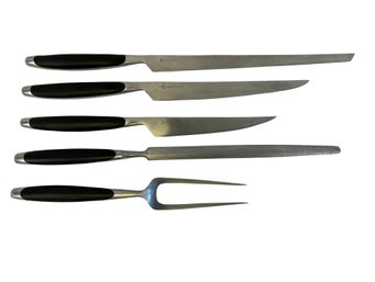 Set Of 5 Lauffer Stainless Steel Cutlery