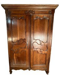 19th Century Large French Provincial Oak Armoire