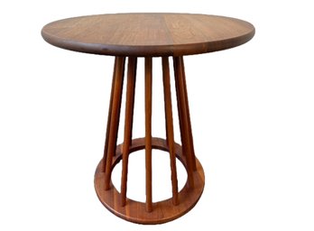 Arthur Umanoff Walnut Spindle Side Table