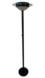 Rare Postmodern Robert Sonneman Saturn Floor Lamp