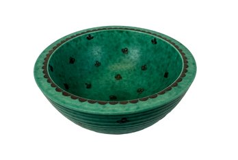 Wilhelm Kage For Gustavsberg 'Argenta' Stoneware Bowl