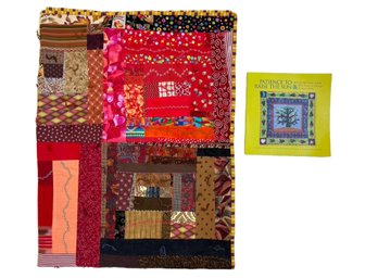 Haitian Folk Art Patchwork Peace Quilt