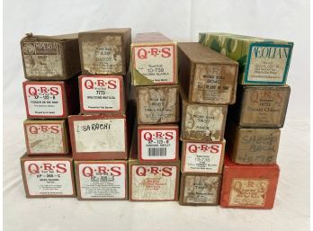 Lot Of 20 Player Piano Rolls