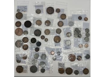 Lot Of Foreign Coins