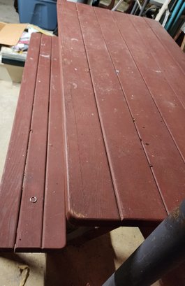 Picnic Table With 2 Benches