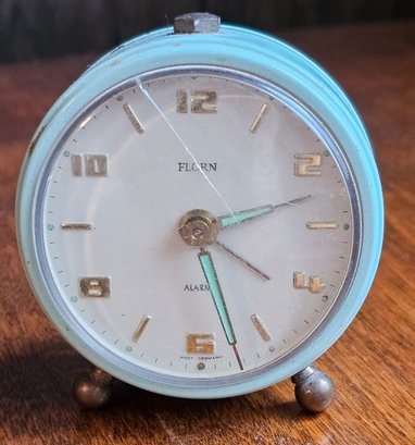 #8 - West German Florn Alarm Clock - Untested
