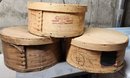 Large Vintage Cheese Boxes