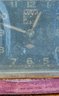 #10 - German Semca Leather Wrapped Easel Traveling Alarm Clock - Untested
