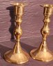 #6 - Brass Candlestick Holders