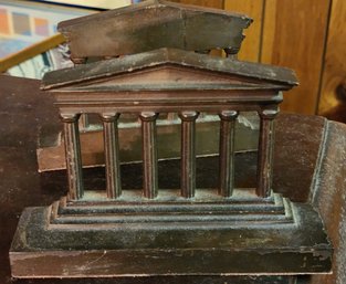 Neoclassical Federal Building Bookends- Likely Bradley & Hubbard