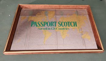 Passport Scotch Mirrored Sign