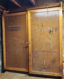 Shop Cabinet- Pegboard