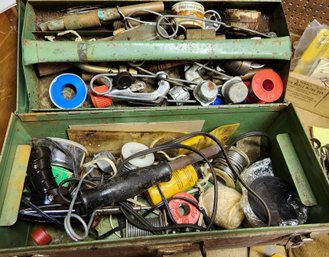 Toolbox With Solder Supplies