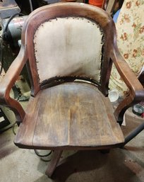 Antique Globe-wernicke Office Chair