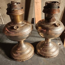 2- Tall Aladdin Lamps - 10' & 11'