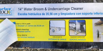 14' Water Broom & Undercarriage Cleaner - Untested
