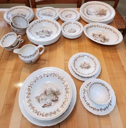 Swinnertons Majestic Vellum Dishes - Staffordshire England