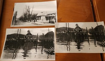 Antique Prints Eagles Dock - Cold Spring Harbor & Town